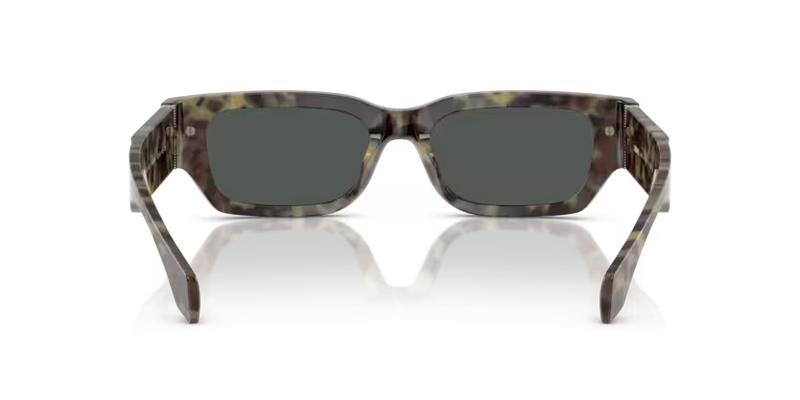 Versace Sunglasses Rectangle Leopard Frame Grey Lens VE4465 545687