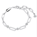 Round Diamond Paperclip Bracelet 1CT