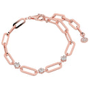 Round Diamond Paperclip Bracelet 1CT Rose Gold CLR2001-R