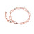 Round Diamond Paperclip Bracelet 1CT Rose Gold CLR2001-R