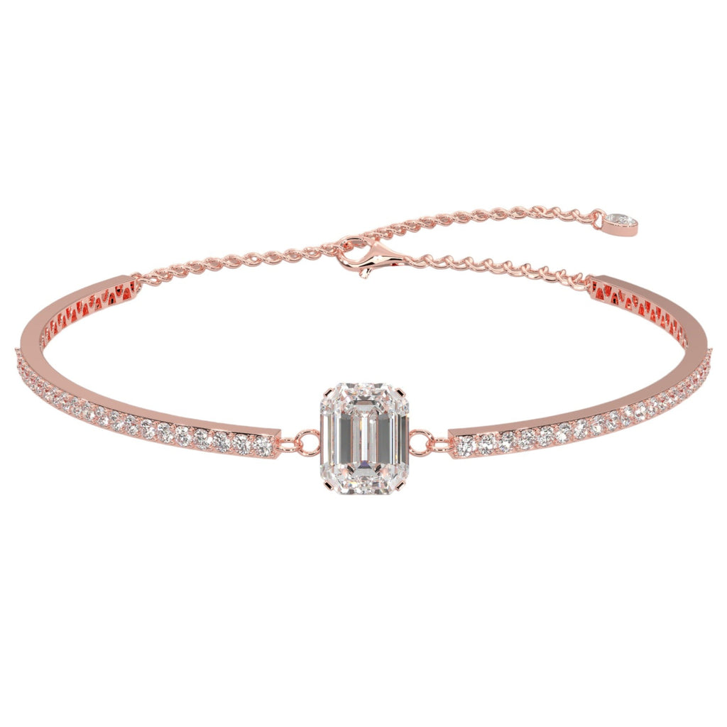 Emerald Diamond Pavé Bar Bangle