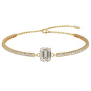 Emerald Diamond Pavé Bar Bangle