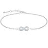 Infinity Diamond Pavé Bracelet DiamondStatus
