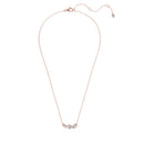Triple Diamond Bar Pendant Necklace