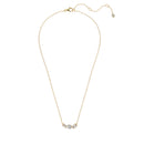 Triple Diamond Bar Pendant Necklace