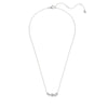Triple Diamond Bar Pendant Necklace DiamondStatus