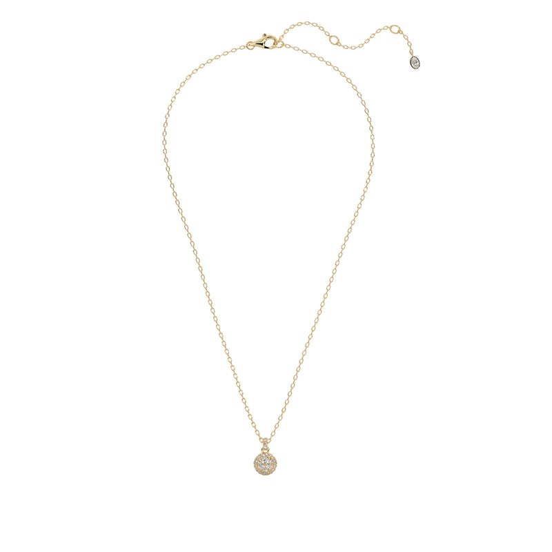 Round Diamond Cluster Pendant