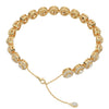 Round Halo Diamond Tennis Bracelet DiamondStatus