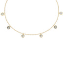 Round Six Drop Diamond Chain