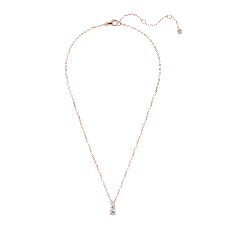 Round Trilogy Diamond Journey Pendant
