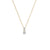 Round Trilogy Diamond Journey Pendant