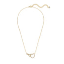 Infinity Heart Round Diamond Pendant