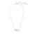 Infinity Heart Round Diamond Pendant