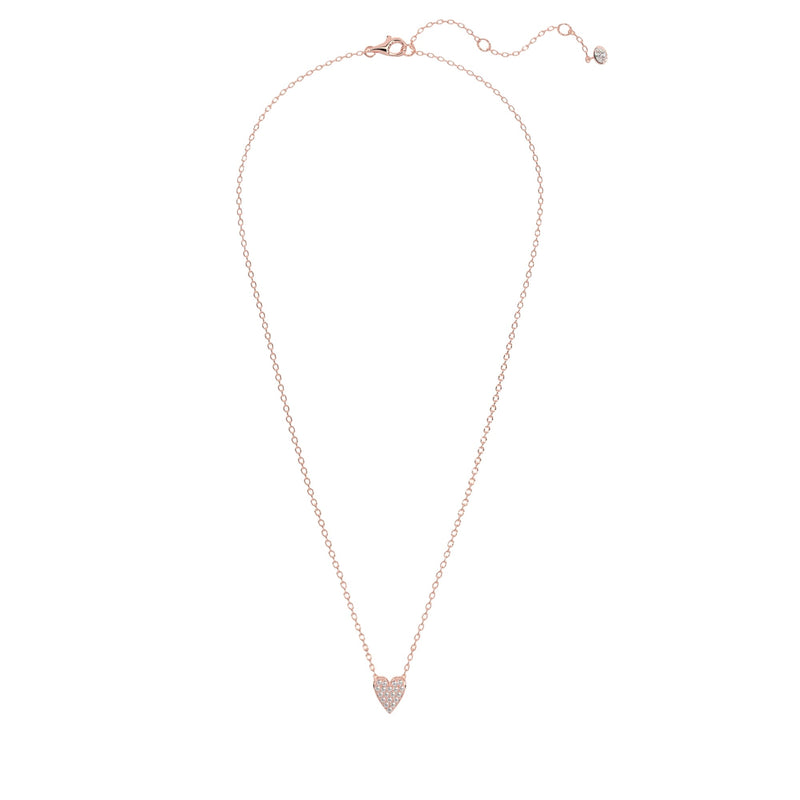 Heart Cluster Round Diamond Pendant