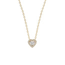 Halo Heart Diamond Pendant