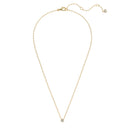 Round Rub Over Diamond Pendant