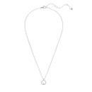 Inner Diamond Circle Halo Pendant