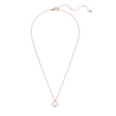 Inner Diamond Circle Halo Pendant