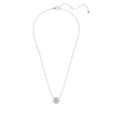 Round Halo Diamond Pendant