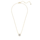 Round Halo Diamond Pendant