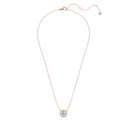 Round Halo Diamond Pendant