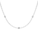 Marquise Trilogy Chain Necklace