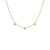 Round Trilogy Star Diamond Necklace