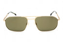 Boss 1446/S Men's Gold Mirror Rectangular Sunglasses 0J5G - WatchStatus Ltd