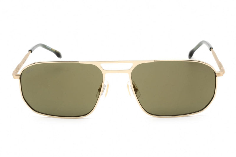 Boss 1446/S Men's Gold Mirror Rectangular Sunglasses 0J5G - WatchStatus Ltd