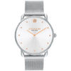 Coach Elliot Ladies Watch Silver Mesh 14504207 Coach