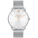Coach Elliot Ladies Watch Silver Mesh 14504207 Coach