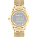Coach Elliot Ladies Watch Gold Mesh 14504208 Coach