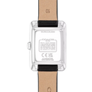 Coach Mara Ladies Silver Watch Leather 14504583 Coach