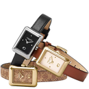 Coach Mara Ladies Silver Watch Leather 14504583 Coach