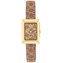 Coach Mara Ladies Gold Watch Leather 14504585 Coach