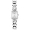 Mara Ladies Watch Rectangular Silver Coach