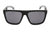 Boss 1451/S Men's Black Rectangular Sunglasses 0O6W - WatchStatus Ltd