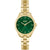 BOSS Sage Ladies Gold Green Watch 1502729