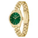 BOSS Sage Ladies Gold Green Watch 1502729