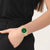 BOSS Sage Ladies Gold Green Watch 1502729