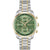 BOSS Grand Tour Ladies Two-Tone Green Watch 1502766