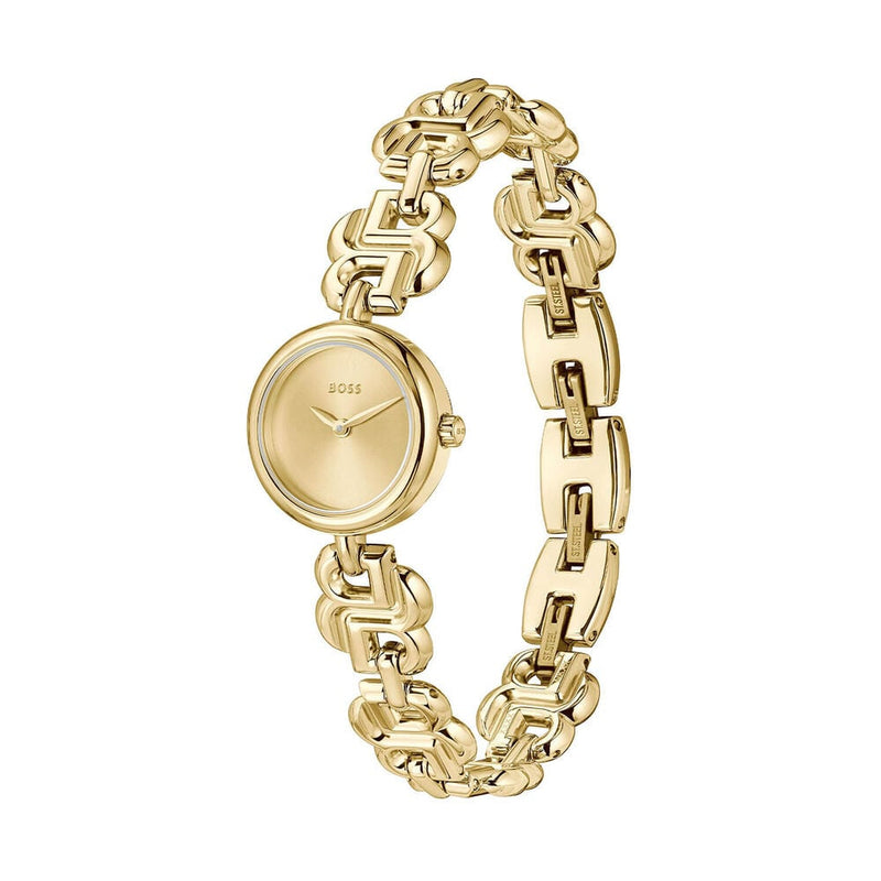 BOSS Double B Ladies Gold Watch 1502794