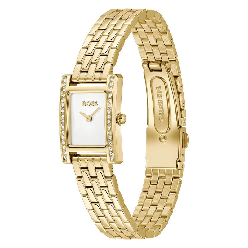 BOSS Lucy Precious Ladies Gold Watch 1502815