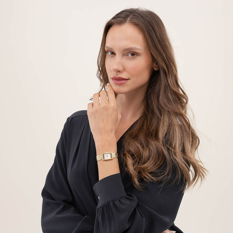 BOSS Lucy Precious Ladies Gold Watch 1502815