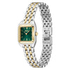 BOSS Mae Petite Ladies Two-Tone Green Watch 1502822 BOSS