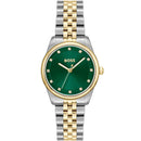 BOSS Graceful Precious Ladies Two-Tone Green Watch 1502834