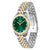 BOSS Graceful Precious Ladies Two-Tone Green Watch 1502834