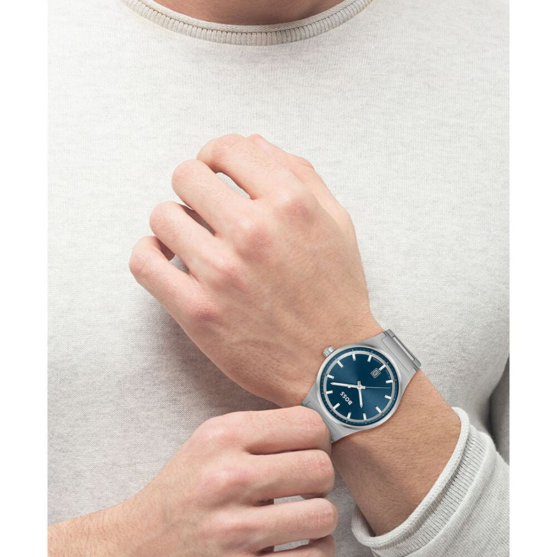 BOSS Candor Men's Blue Watch 1514076