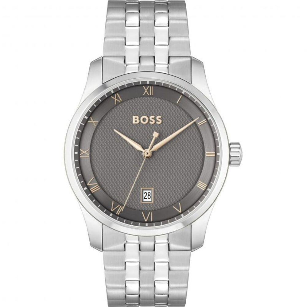 BOSS Principle Men's Grey Watch 1514116
