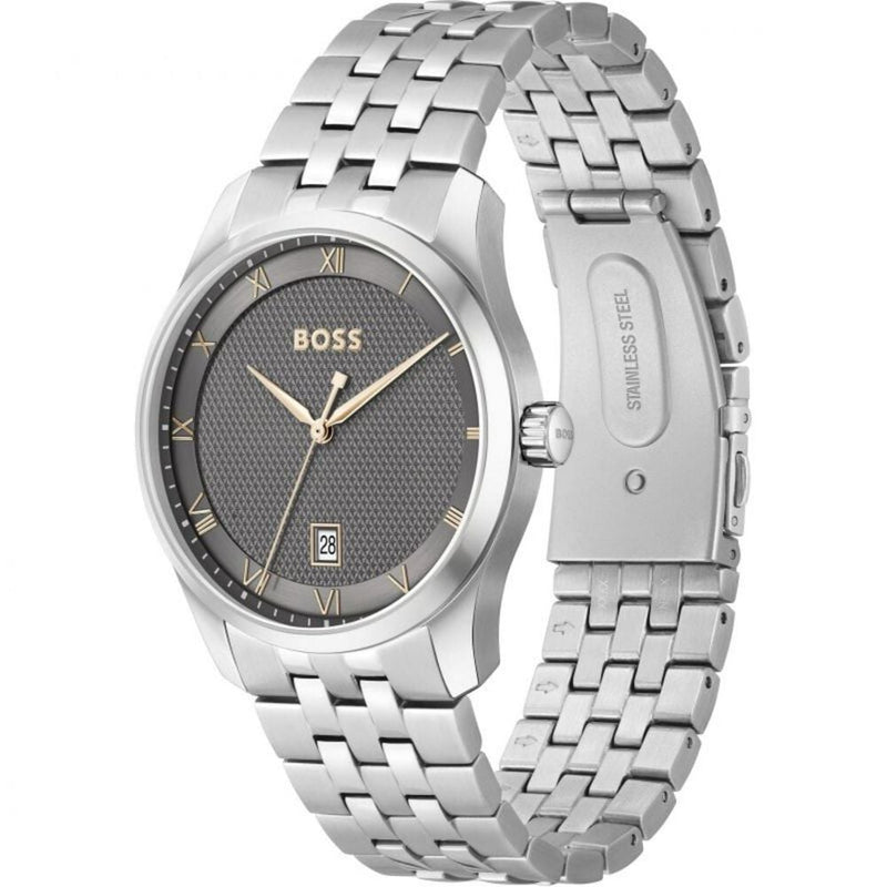 BOSS Principle Men's Grey Watch 1514116
